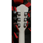 Біла гітара POLCRAFT 4/4 + Чохол, запасні Струни, Медіатори