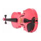 Скрипка 4/4 рожева Polcraft C-VL-17-PNK