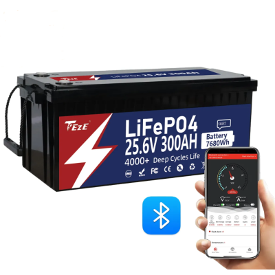 Акумулятор 25.6V 300Ah (LiFePO4)