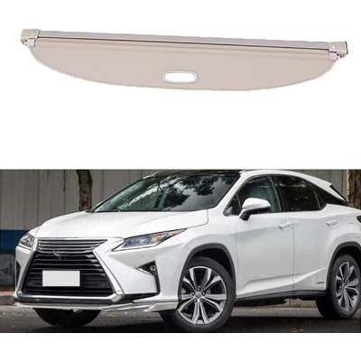 Шторка багажника Lexus RX 2015-2022 бежевого кольору Шторка багажника Lexus RX 2015-2022 бежевого кольору