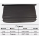 Шторка багажника Jeep Compass / Patriot 2007 2008 2009 2010 2011 2012 2013 2014 2015 2016